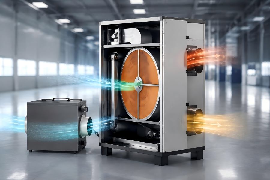 Desiccant Dehumidifier Working Principle Explained