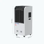 BCF-5.7 Explosion-proof Dehumidifier Dimensions