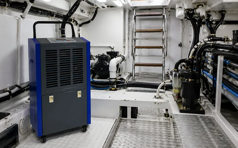 Boat Bilge Area Dehumidifier
