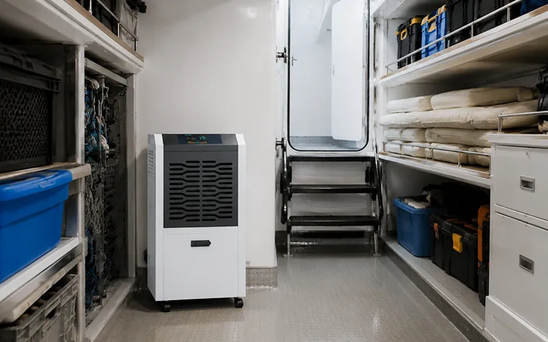 Boat Storage Compartment Dehumidifier