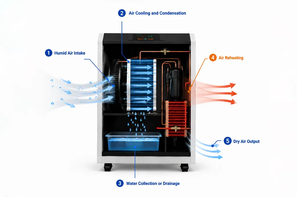 How Do Refrigerant Dehumidifiers Work