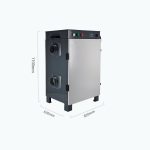 MCH-1000XF-01 Rotary Desiccant Dehumidifier Dimensions