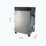 MCH-1500XF-01 Rotary Desiccant Dehumidifier Dimensions