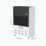 MCH-20GW High-Temperature Dehumidifier Dimensions