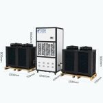 MCH-25CW Cooling Dehumidifier Dimensions
