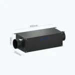 MCH-260B Fresh Air Dehumidifier Dimensions
