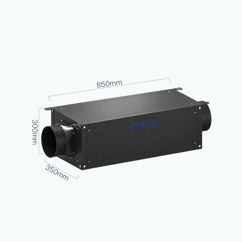 MCH-260B Fresh Air Dehumidifier Dimensions