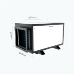 MCH-3.7G Ceiling-Mounted Dehumidifier Dimensions
