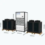 MCH-30CW Cooling Dehumidifier Dimensions