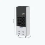 MCH-7180B Industrial Dehumidifier Dimensions