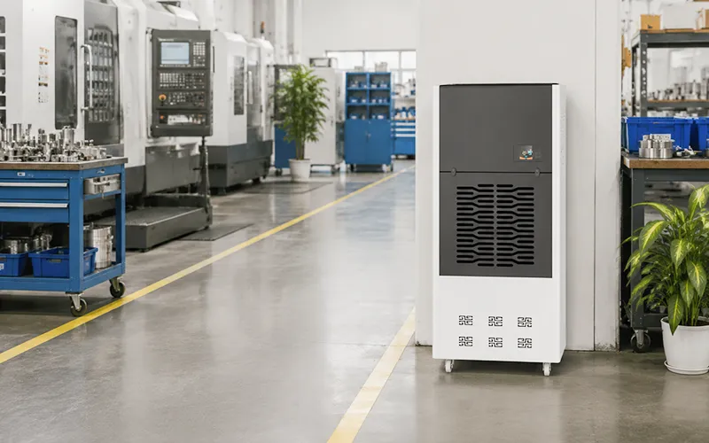 Refrigerant Dehumidifier for Industrial Workshops