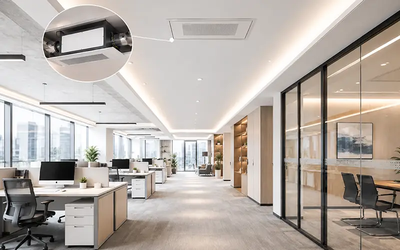 Ceiling-mounted Dehumidifier for Commercial Buildings
