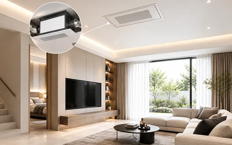 Ceiling-mounted Dehumidifier for Residential Homes