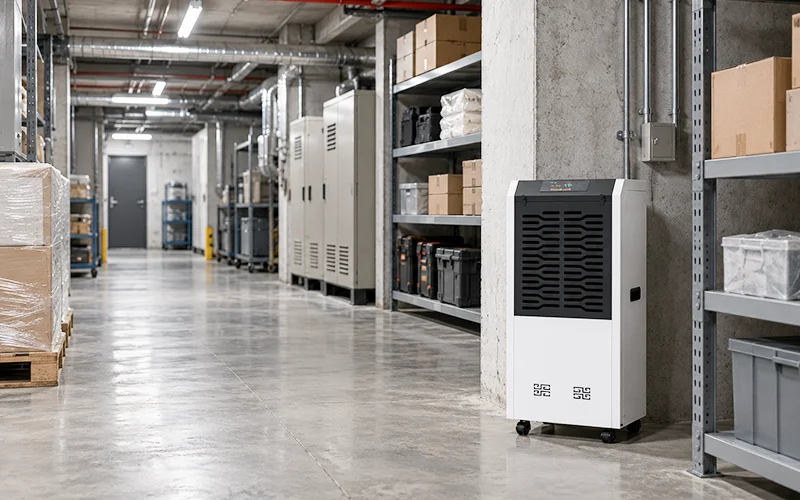 Commercial Building Basement Dehumidifier