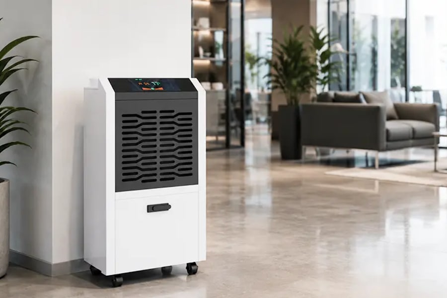 Commercial Dehumidifier Quiet Hotels and Offices Floor Standing Unit