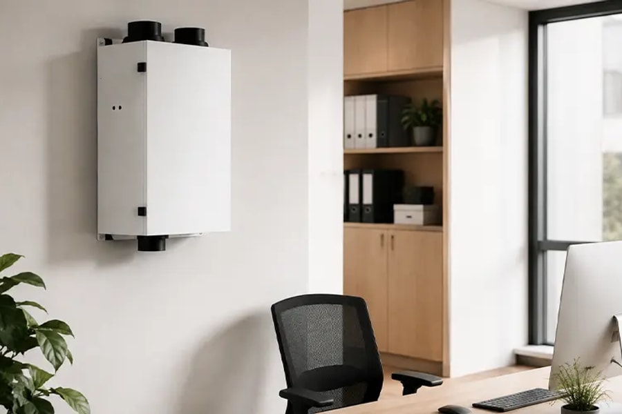 Commercial Dehumidifier Quiet Hotels and Offices Wall Mounted Unit