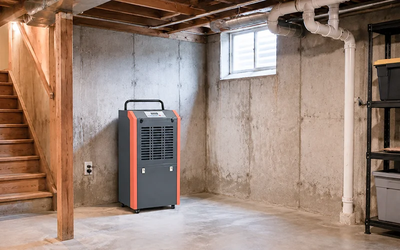 Commercial Dehumidifier for Basement & Crawl Space