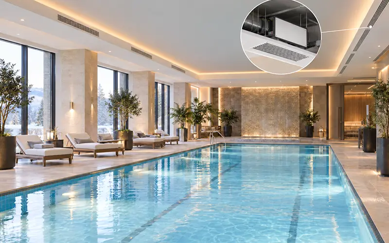 Commercial Dehumidifier for Indoor Pool
