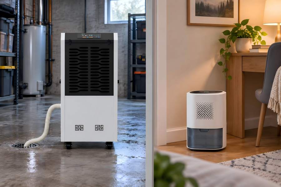 Compressor vs. Thermoelectric Dehumidifier