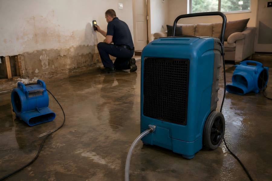Dehumidifier Mistakes in Water Damage Restoration