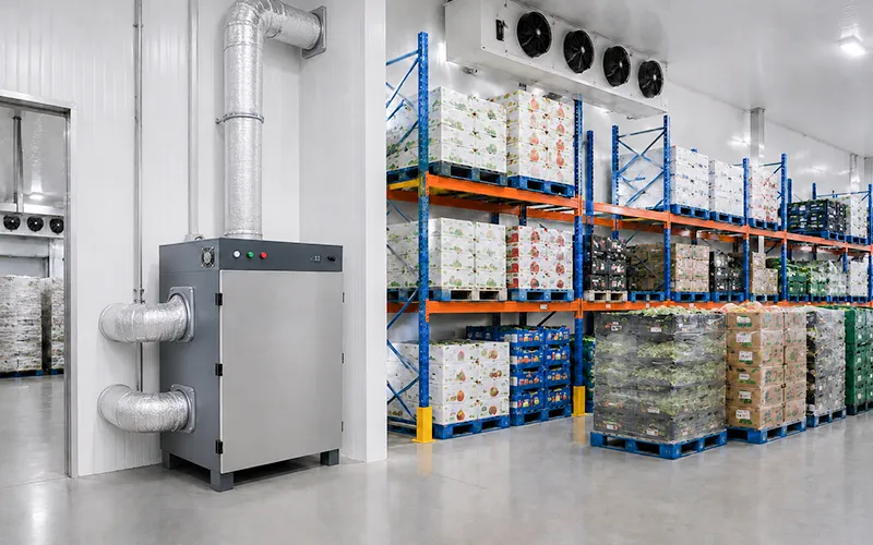 Dehumidifier for Food & Beverage Storage