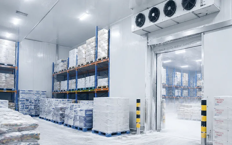 Dehumidifier for Frozen Storage Warehouse