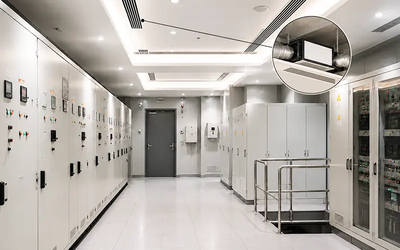 Dehumidifier for Hotel Equipment Room