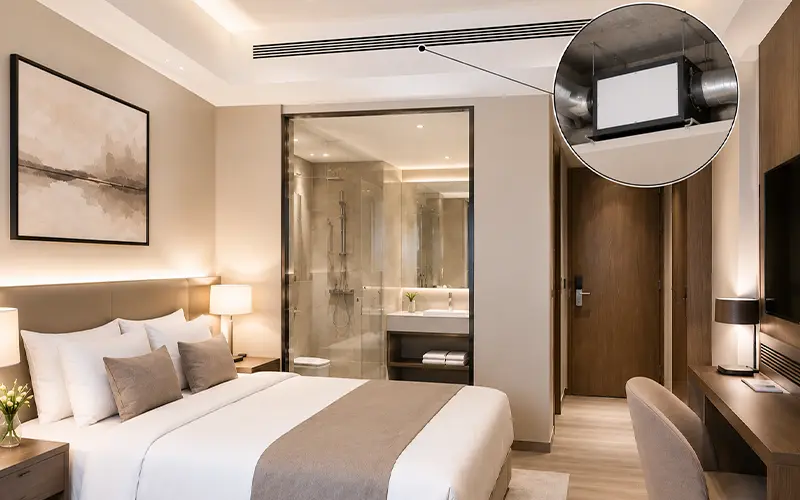 Dehumidifier for Hotel Guest Room