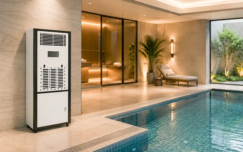 Dehumidifier for Private Villa Pool