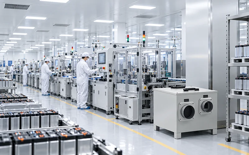 Desiccant Dehumidifier for Electronics & Precision Manufacturing