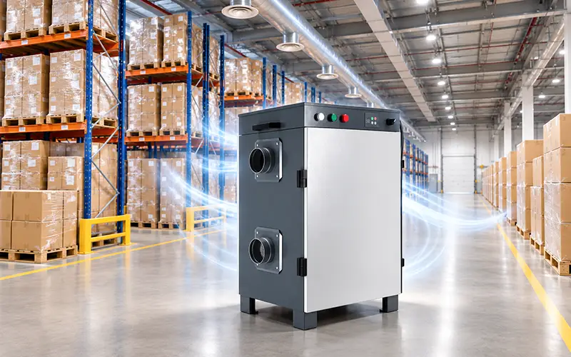 Desiccant Dehumidifier for Warehousing & Logistics
