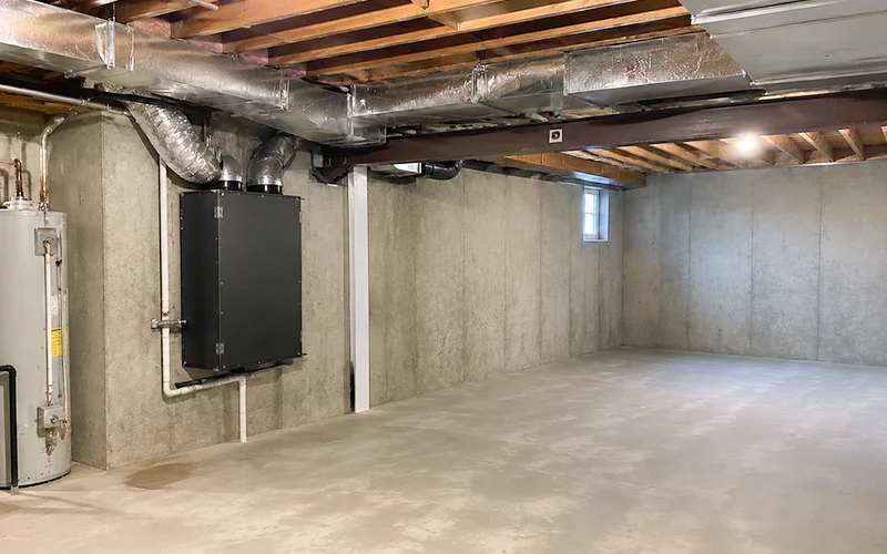 Ducted Installation for Basement Dehumidifier