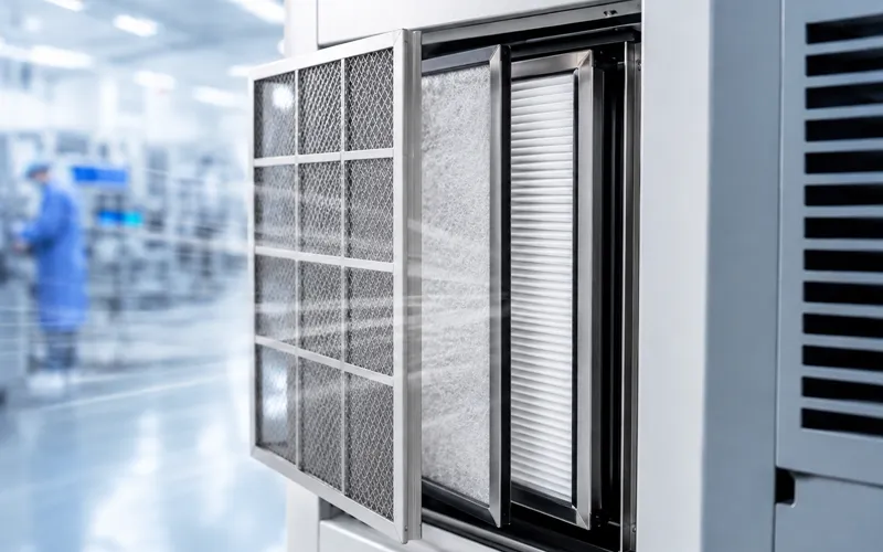 Electronics Manufacturing Dehumidifier Multi Stage Filtration