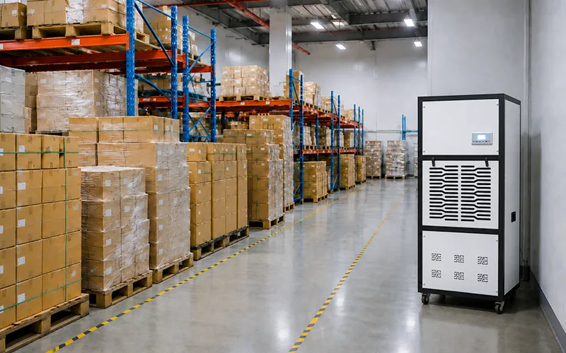 Finished Product Warehouse Dehumidifier