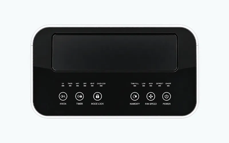 Household Dehumidifier Touch Screen Control Panel