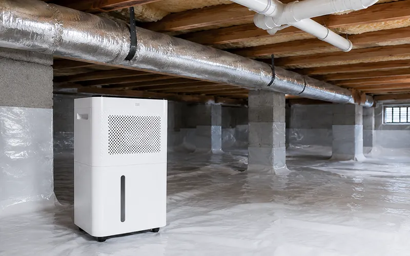 Household Dehumidifier for Crawl Space