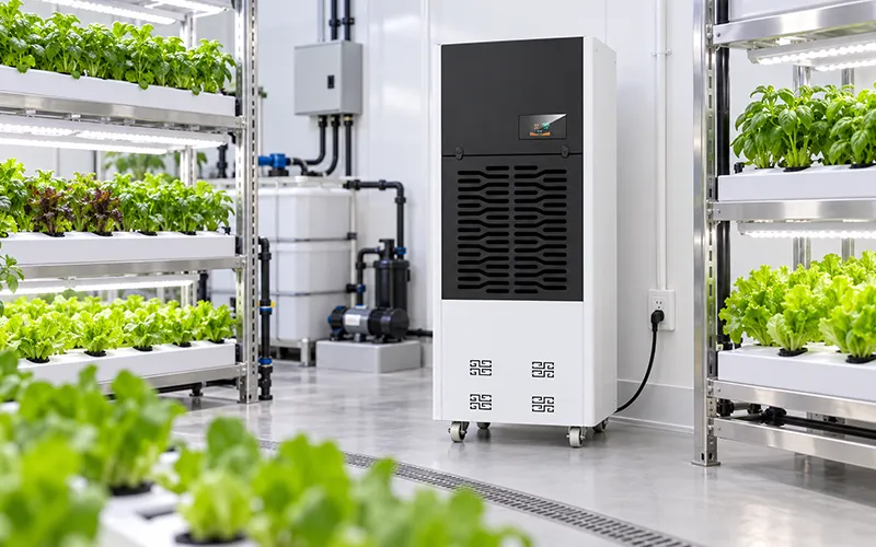 Hydroponic Growing Room Dehumidifier