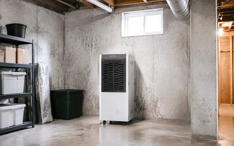 Industrial Dehumidifier for Basement