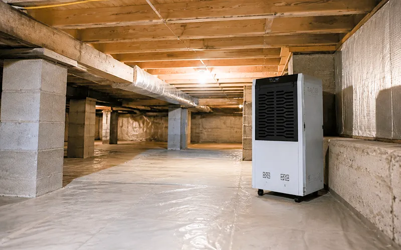 Industrial Dehumidifier for Crawl Space