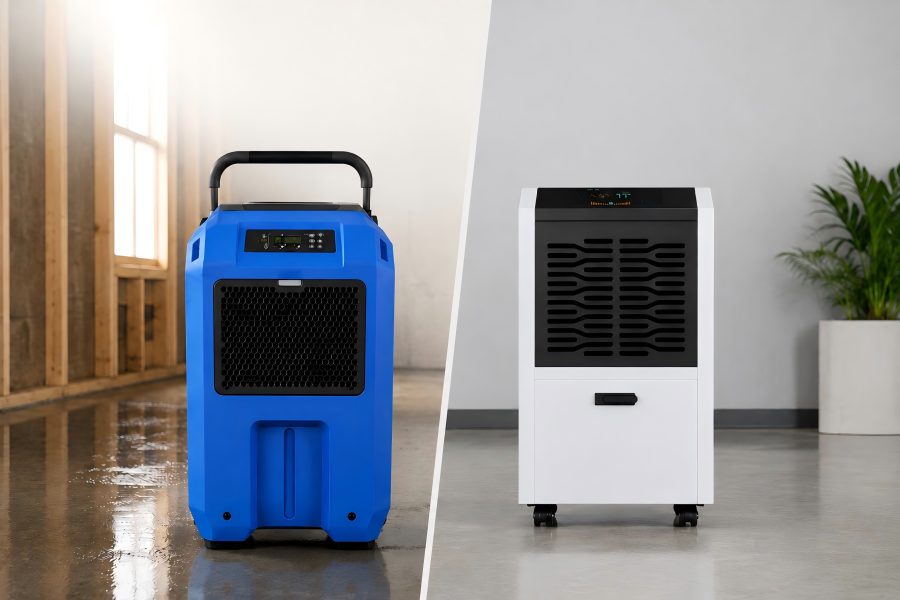 LGR vs. Conventional Dehumidifier for Restoration