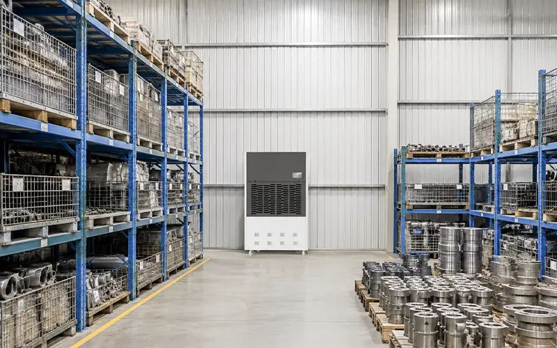 Metal Parts Warehouse Dehumidifier