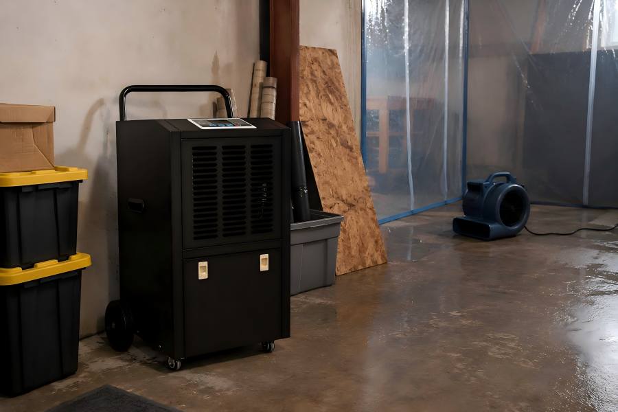 Poor Dehumidifier Placement