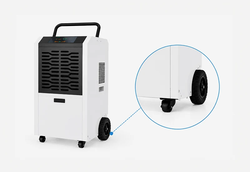 Portable Dehumidifier Heavy-Duty Wheel