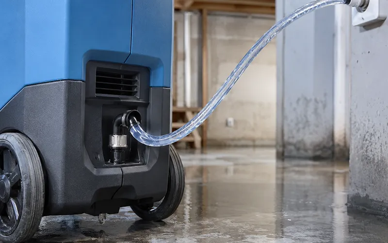 Restoration Dehumidifier Built In Condensate Pump