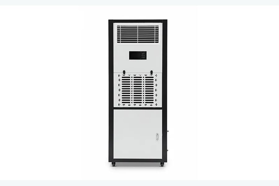 greenhouse dehumidifier at night climate control unit