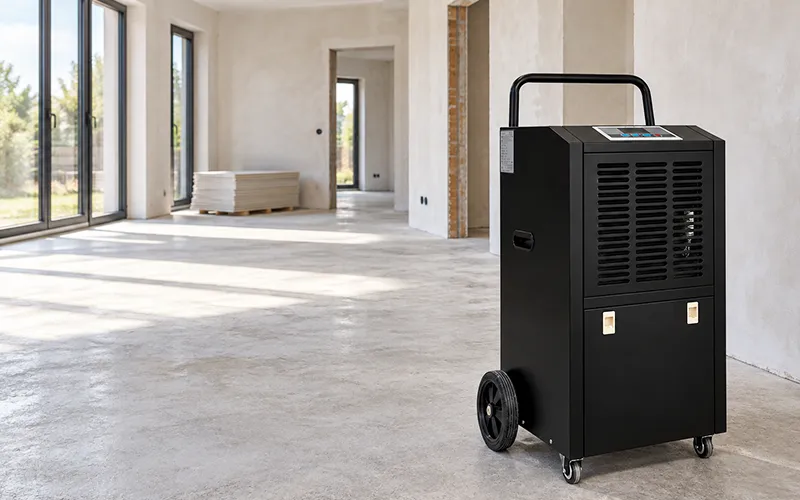 New-Build Construction Dehumidifier