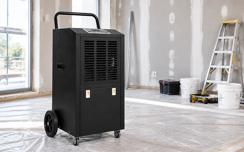 Plaster and Drywall Drying Dehumidifier