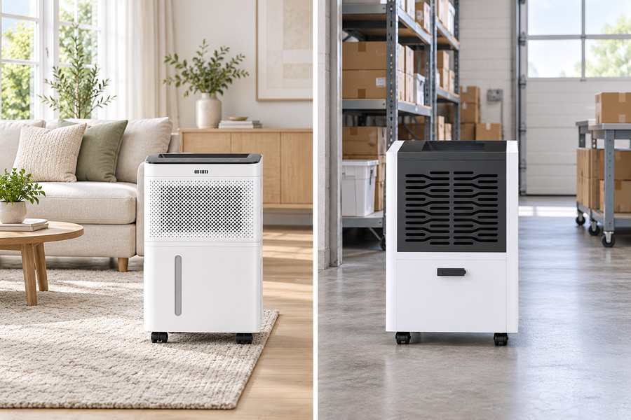 Commercial Vs Residential Dehumidifiers