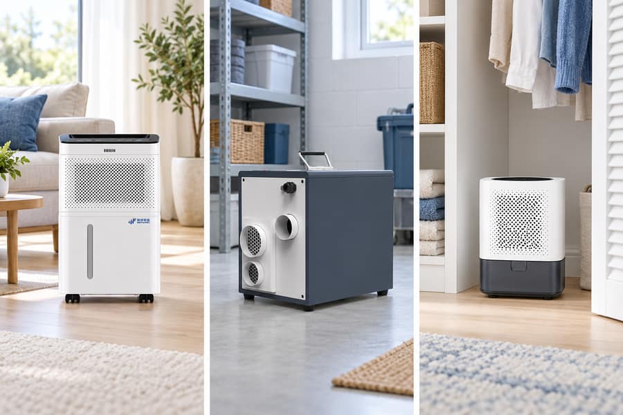 Compressor Desiccant Thermoelectric Home Dehumidifier Comparison