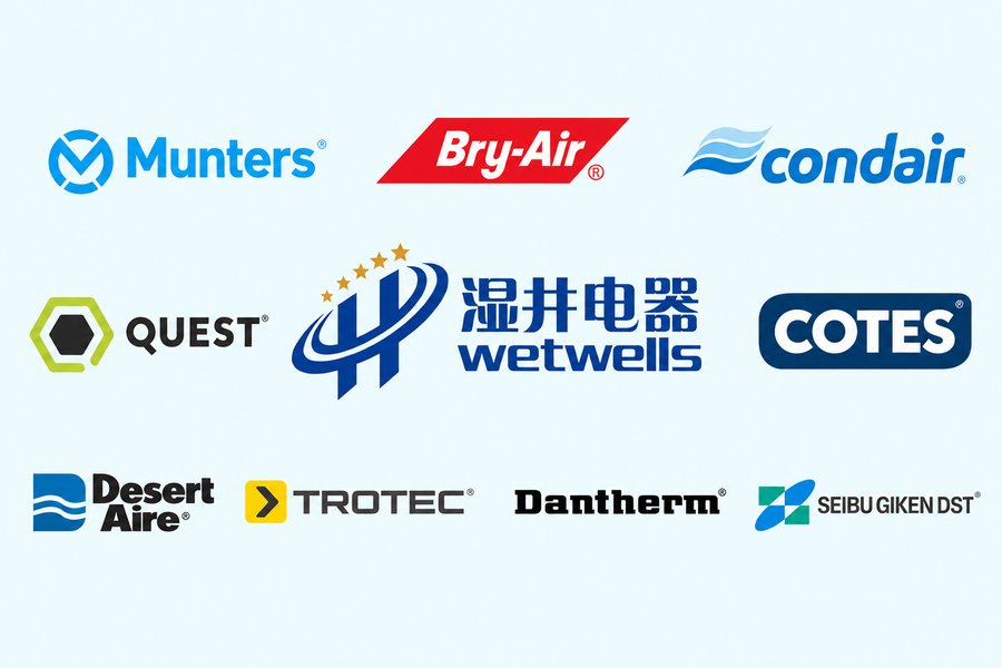 Dehumidifier Manufacturing Company Logos